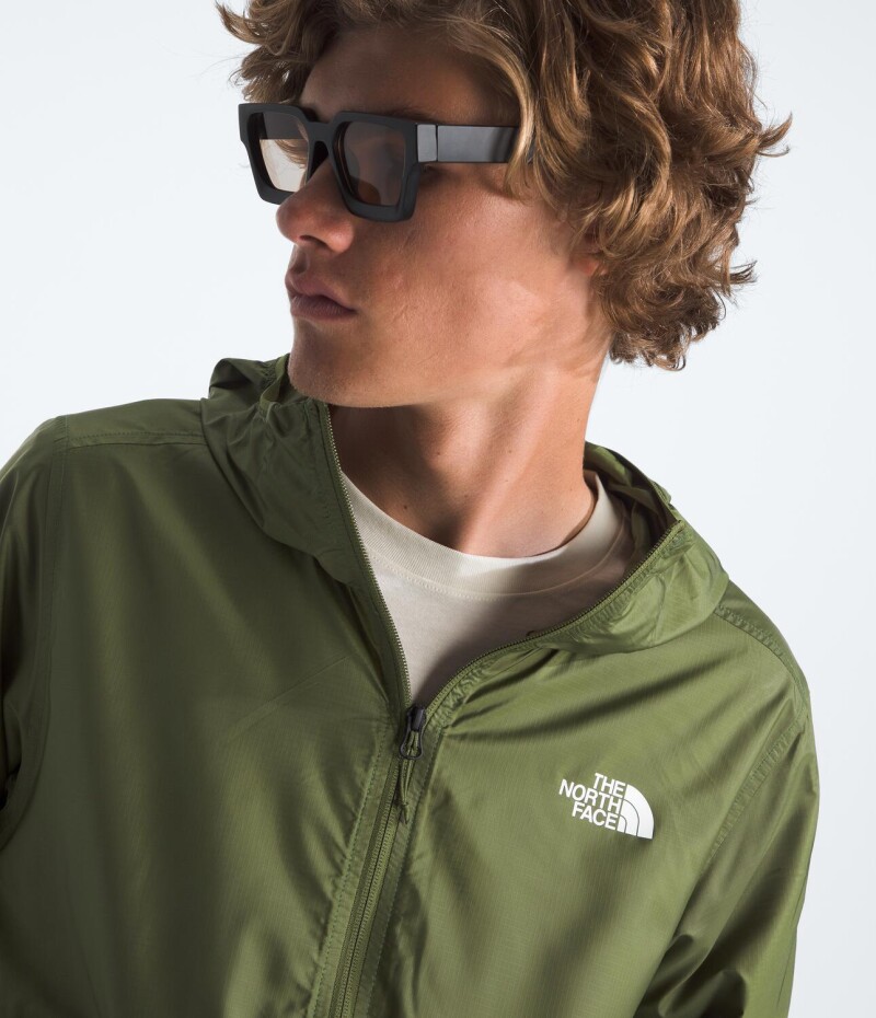M TNF CYCLONE WIND JACKET WOODLAND GREEN