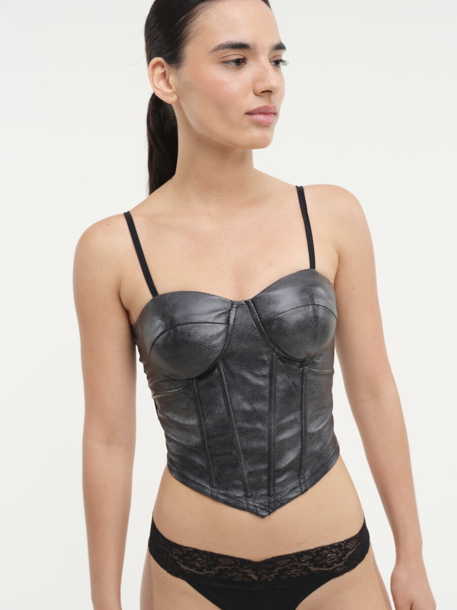 Bustier Mau - Negro 