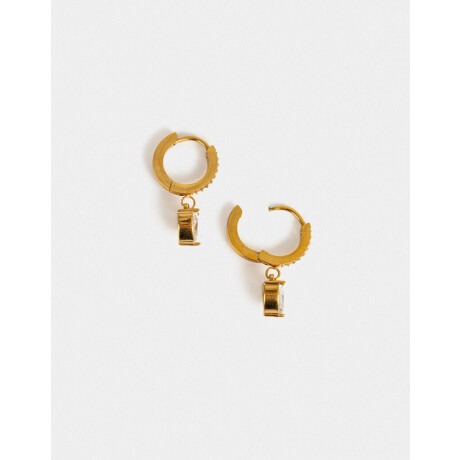 Argollas De Acero Quirúrgico Dorado