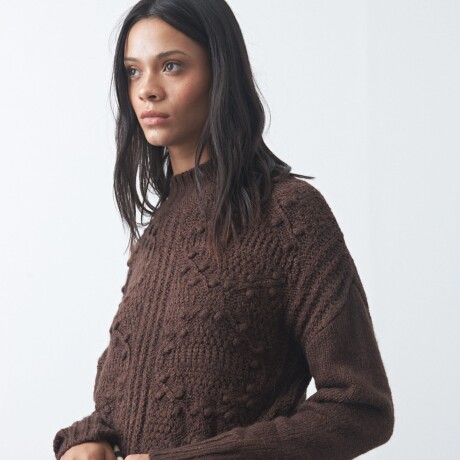 POLERA LINARES Chocolate