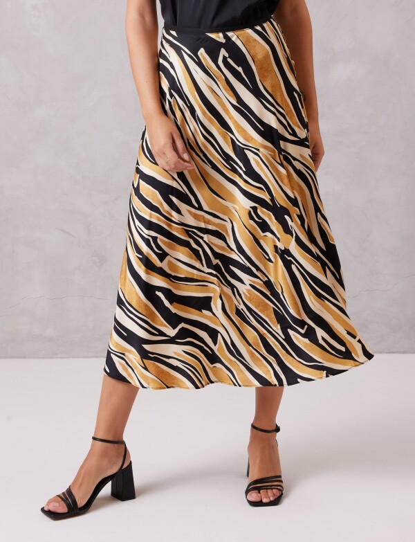 Falda Tribal MULTI/NEGRO