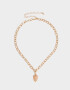Collares Cortos Frutas Collar Con Dije Berry - Dorado