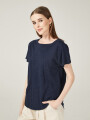 Remera Ithamara Azul Marino