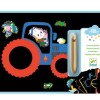 DJ0004 Tarjetas Para Rascar Y Descubrir X5 Un. 21x28 Cm Djeco - Vehiculos