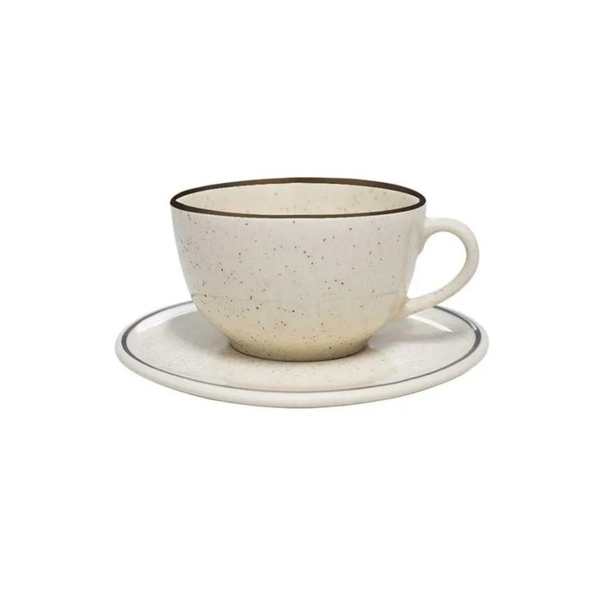 Taza de te con plato Brisa 200ml OXFORD 