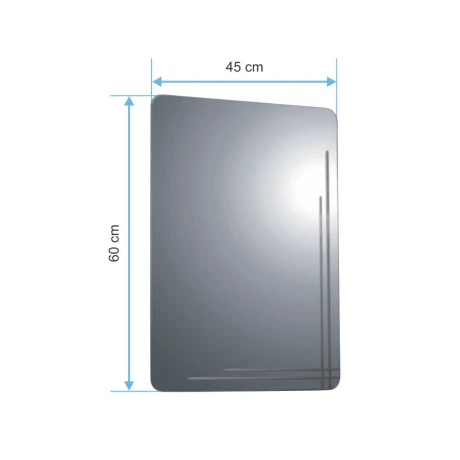 Espejos Decorados De Baño 60X45 Aqualia 000