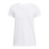 UA W Athletics SS-WHT WHT-100