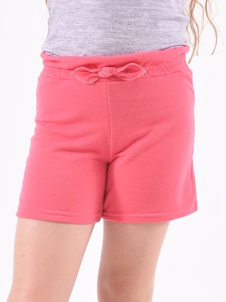 SHORT MOÑA ROSA CHICLE