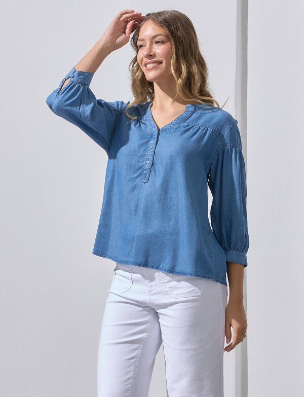Blusa Frunces JEAN