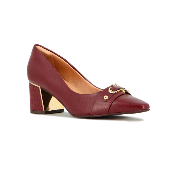 Zapato Ramarim Mujer Bordo