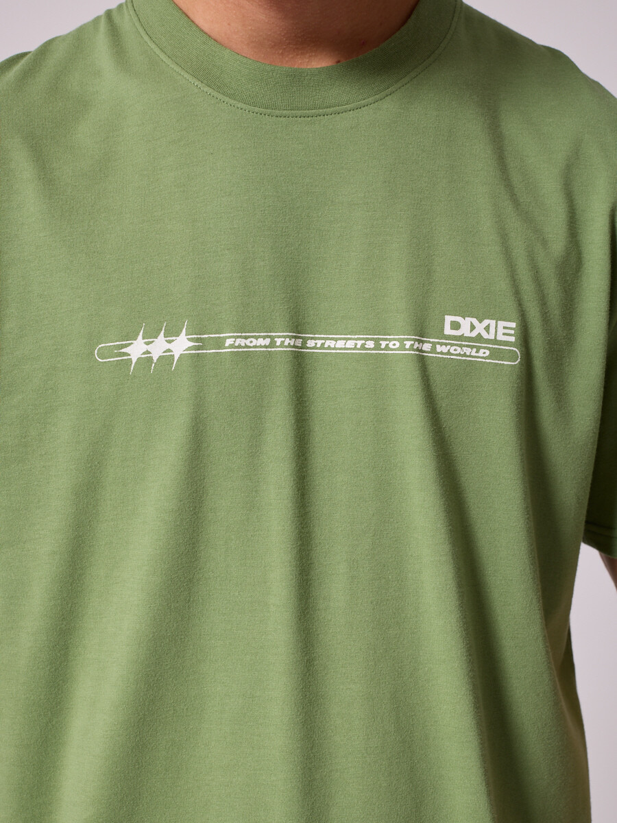 T-SHIRT CASIN DIXIE Verde