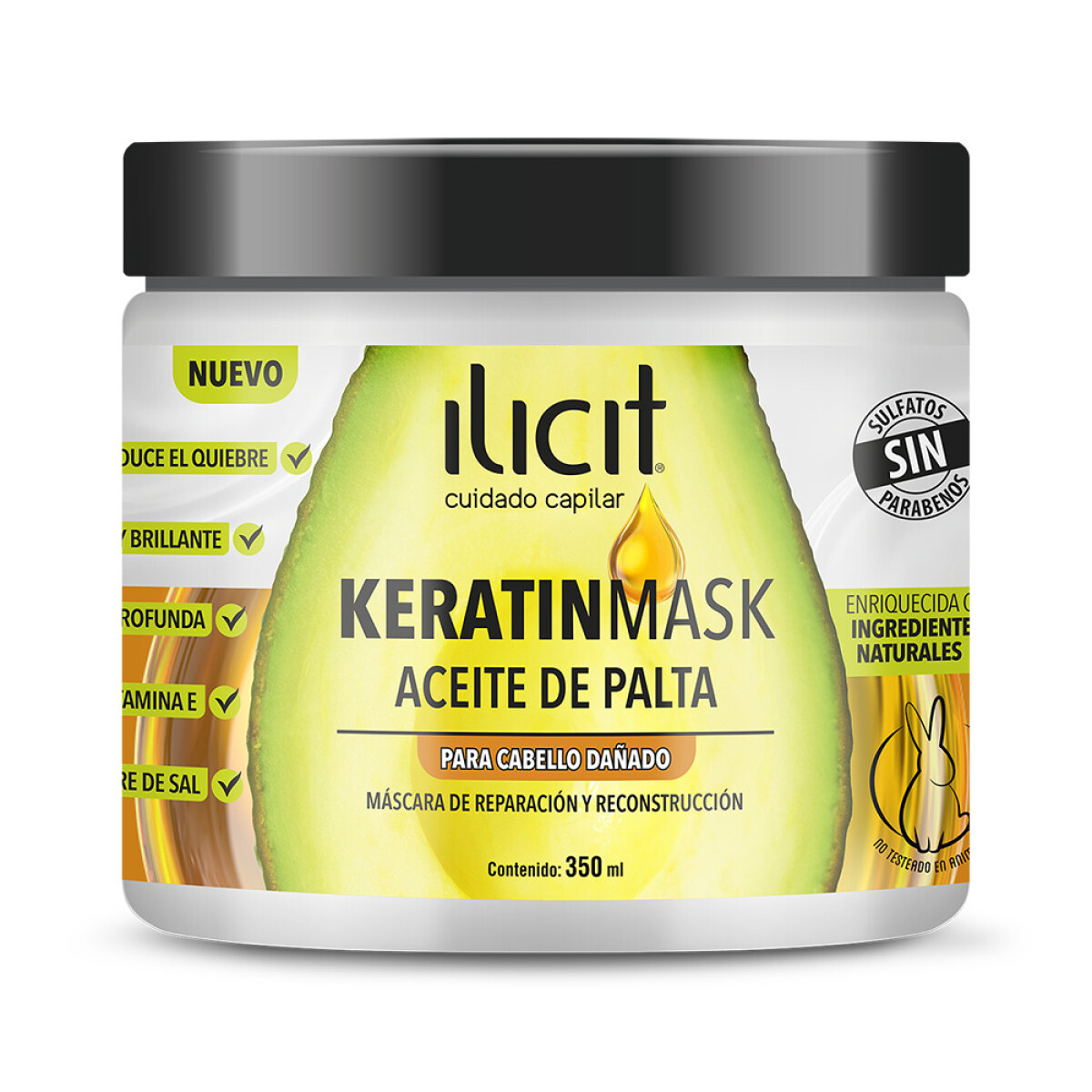 Ilicit Keratinmask Palta 