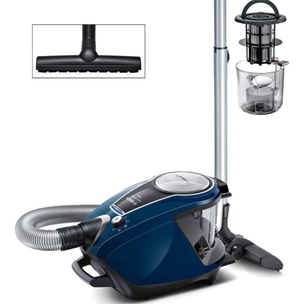 Aspiradora sin bolsa Bosch BGS7RCL rojo