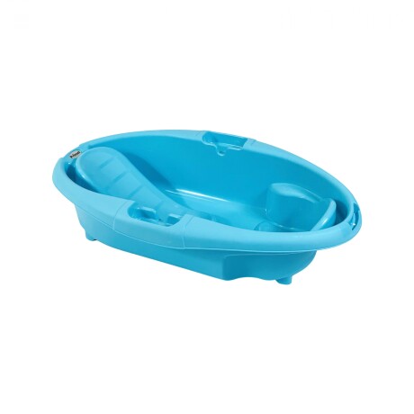 Bañera de bebe con desague modelo Caribe Bebesit - Azul Bañera de bebe con desague modelo Caribe Bebesit - Azul