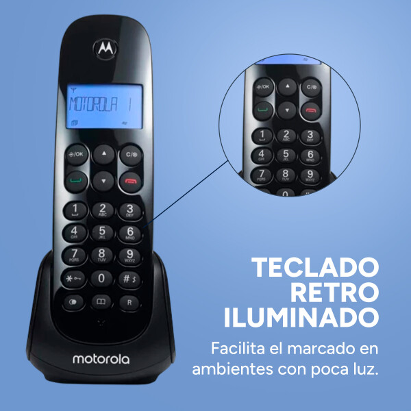 Telefono Inalambrico Motorola Mesa Alarma M700 Identificador Telefono Inalambrico Motorola Mesa Alarma M700 Identificador