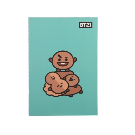 Cuaderno A5 BT21 Shooky