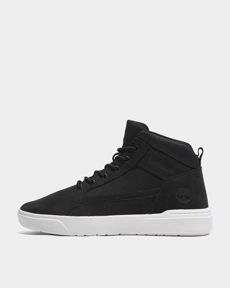 Zapatillas Allston Mid Hombre Black Nubuck