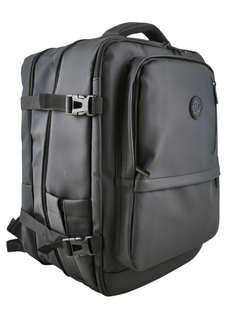 Mochila de viaje cerrado al vacío, porta laptop y puertos usb 