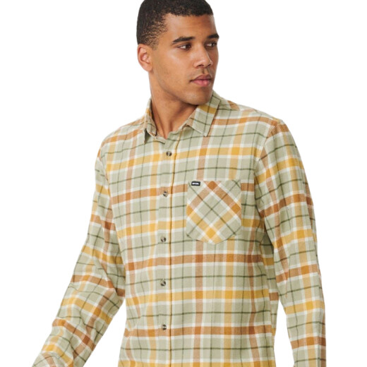 Camisa Rip Curl Checked - Verde Camisa Rip Curl Checked - Verde