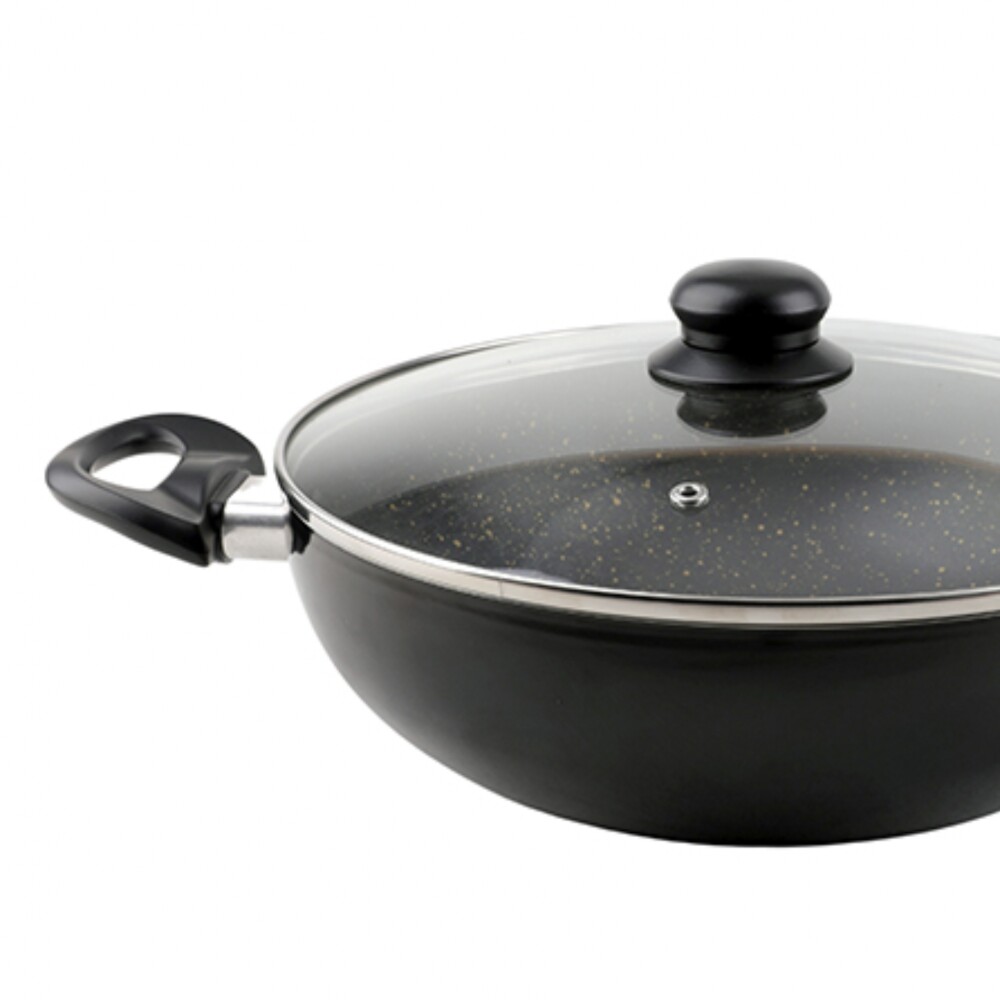 Olla Cazo c/tapa 28 cm- Black Olla Cazo c/tapa 28 cm- Black