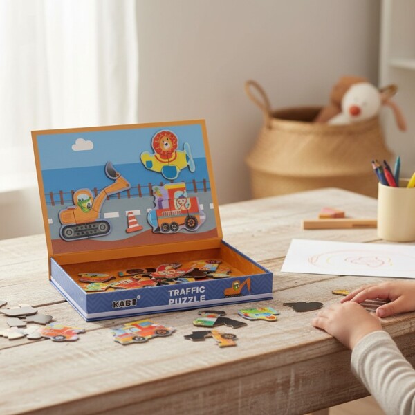 Juego magnetico KIABI transportes