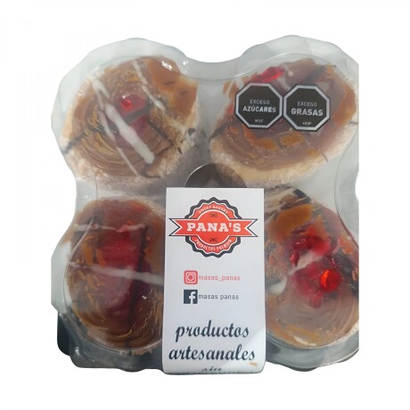 Pack X4 Milhojas de Membrillo Panas Masas Dulces 001