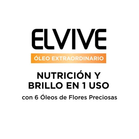 Óleo Capilar L'Oréal Paris Elvive Óleo Extraordinario 100ml Óleo Capilar L'Oréal Paris Elvive Óleo Extraordinario 100ml