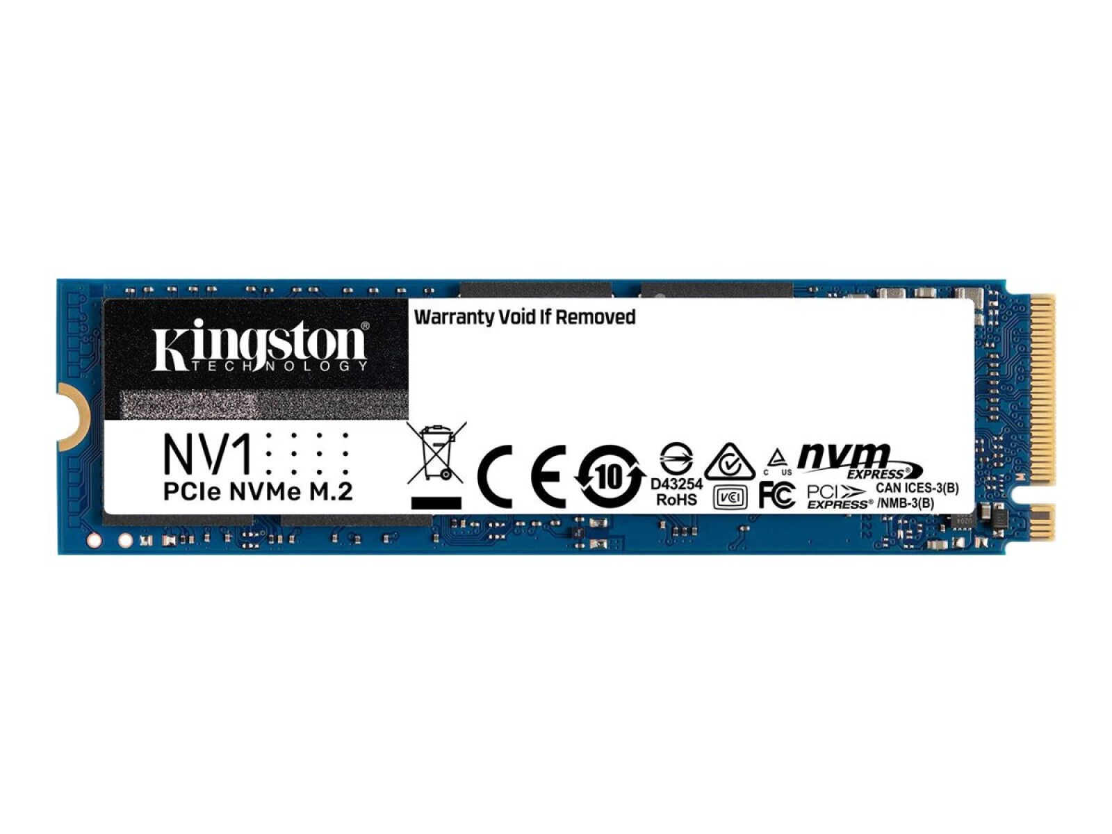 Disco Duro Sólido Kingston 250GB NV1 Nvme Pcie Ssd - 001 