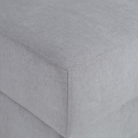 Rinconera Capri - Tela Microfibra - Chaise derecho Kruger 06-155 (Ceniza)