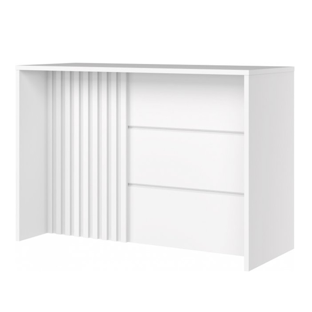 BARRA GOURMET ISLA DESAYUNADOR AMERICANO - BLANCO 