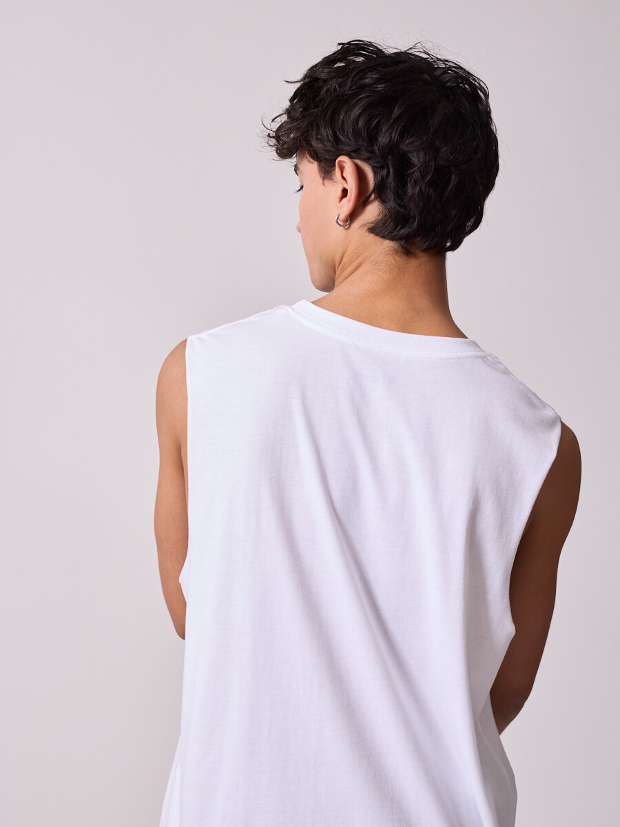 MUSCULOSA SALBON DIXIE Blanco