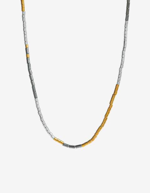 Collares Cortos Metal Collar Corto Beads Metal Biplating - Dorado