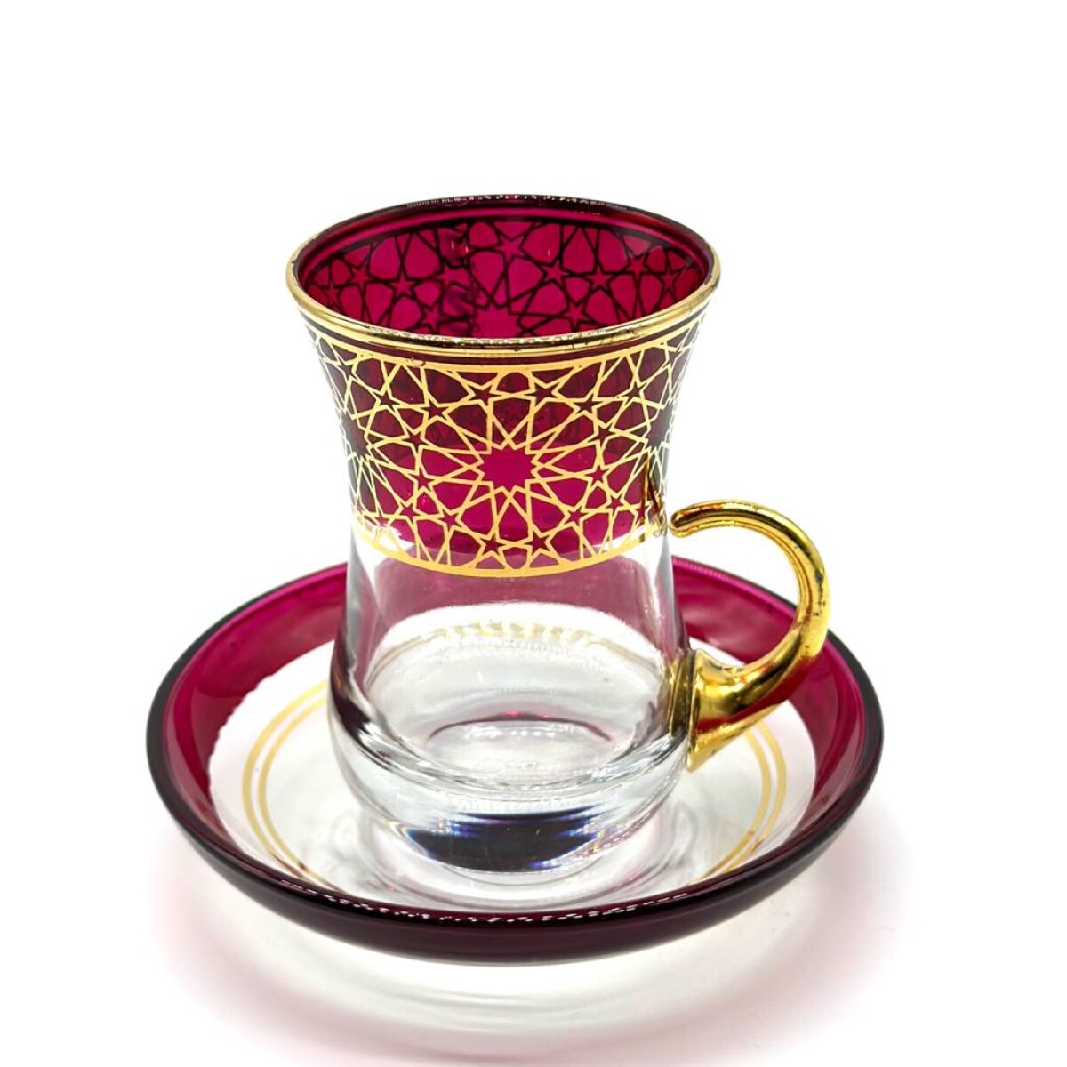 Vaso de té vip color x1 - Bordeaux 