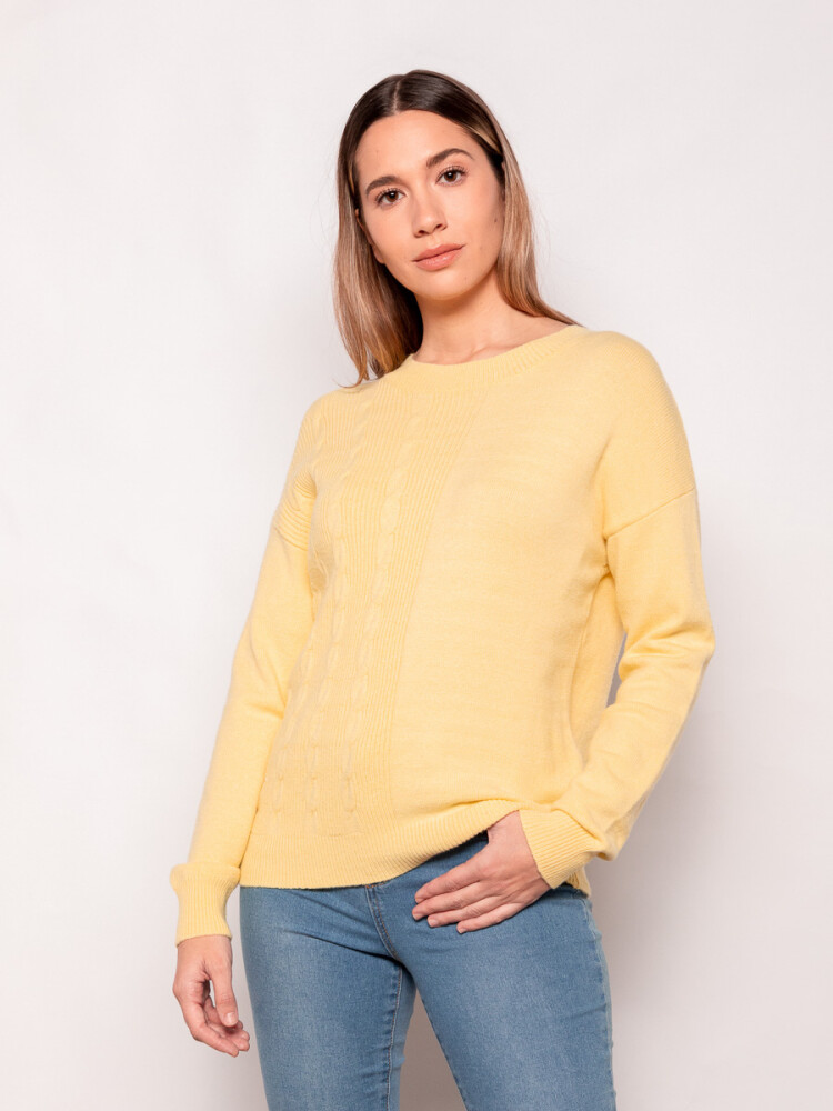 SWEATER CLARA AMARILLO PASTEL