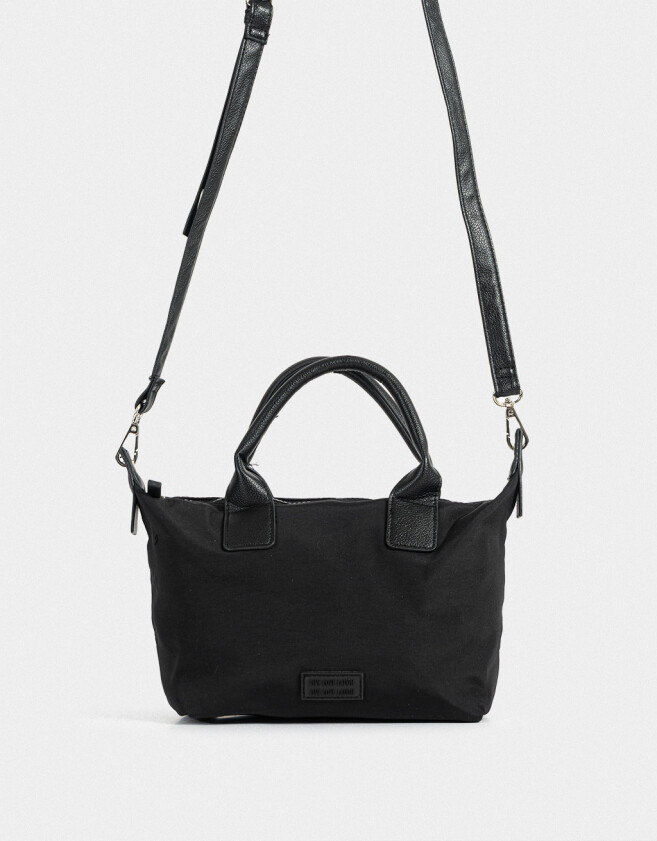 Bandoleras Special Price Estampados Cartera Mini City Negro - Negro