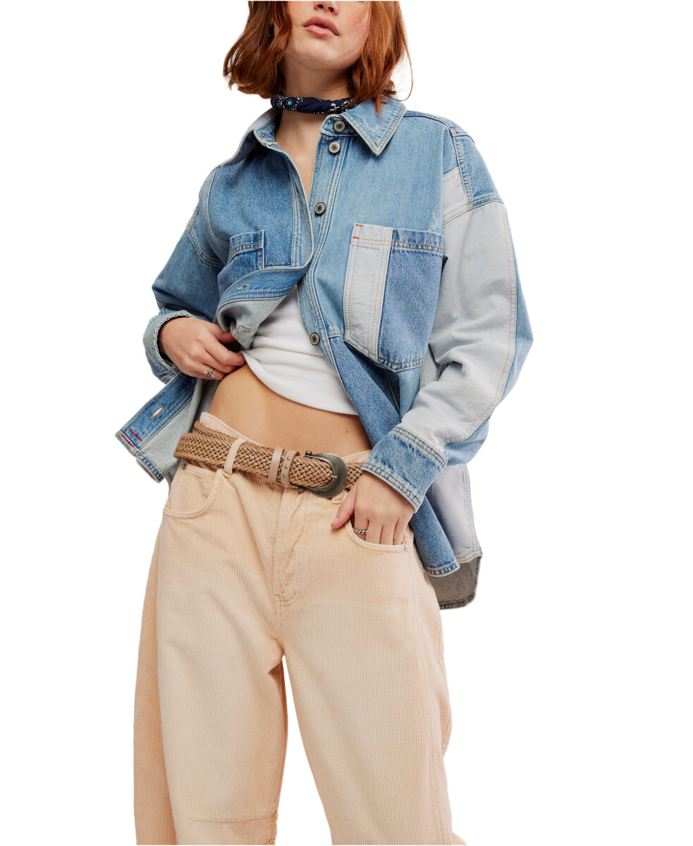 CAMISA DENIM MOUNTAIN ROADS 