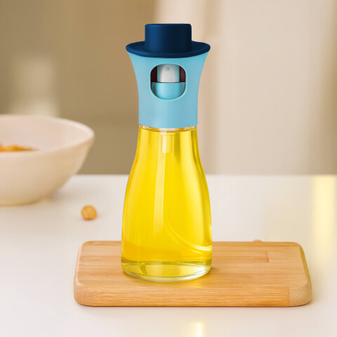 Aceitero Spray IMBACK HMJ057 | Rociador de Vidrio 200ml con Tapa Plástica, Preciso y Saludable Azul Aceitero Spray IMBACK HMJ057 | Rociador de Vidrio 200ml con Tapa Plástica, Preciso y Saludable Azul