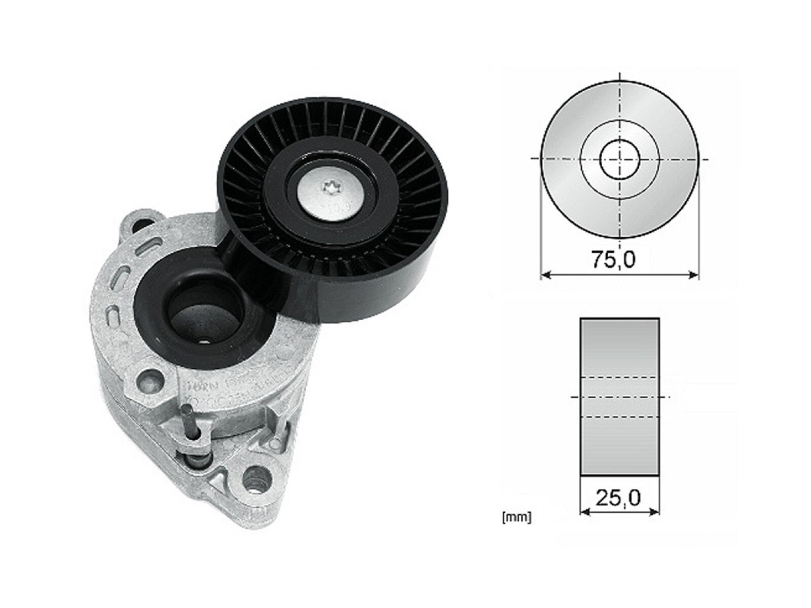 Tensor De La Correa Mitsubishi Outlander 06-12 