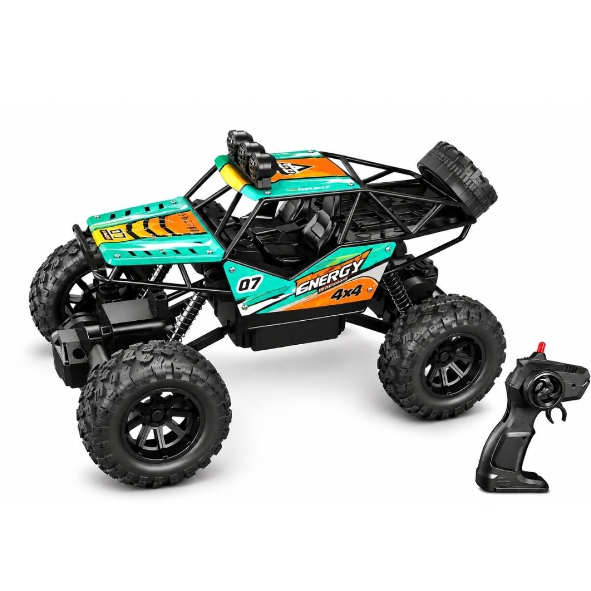Auto Rc Rock Explorer Moka - Grafiti Verde 