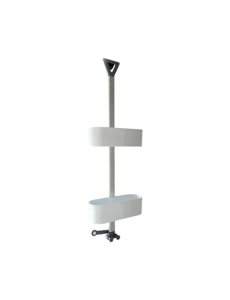 ESTANTE DE BAÑO AJUSTABLE EN ALTURA H.70CM BLANCO ESTANTE DE BAÑO AJUSTABLE EN ALTURA H.70CM BLANCO