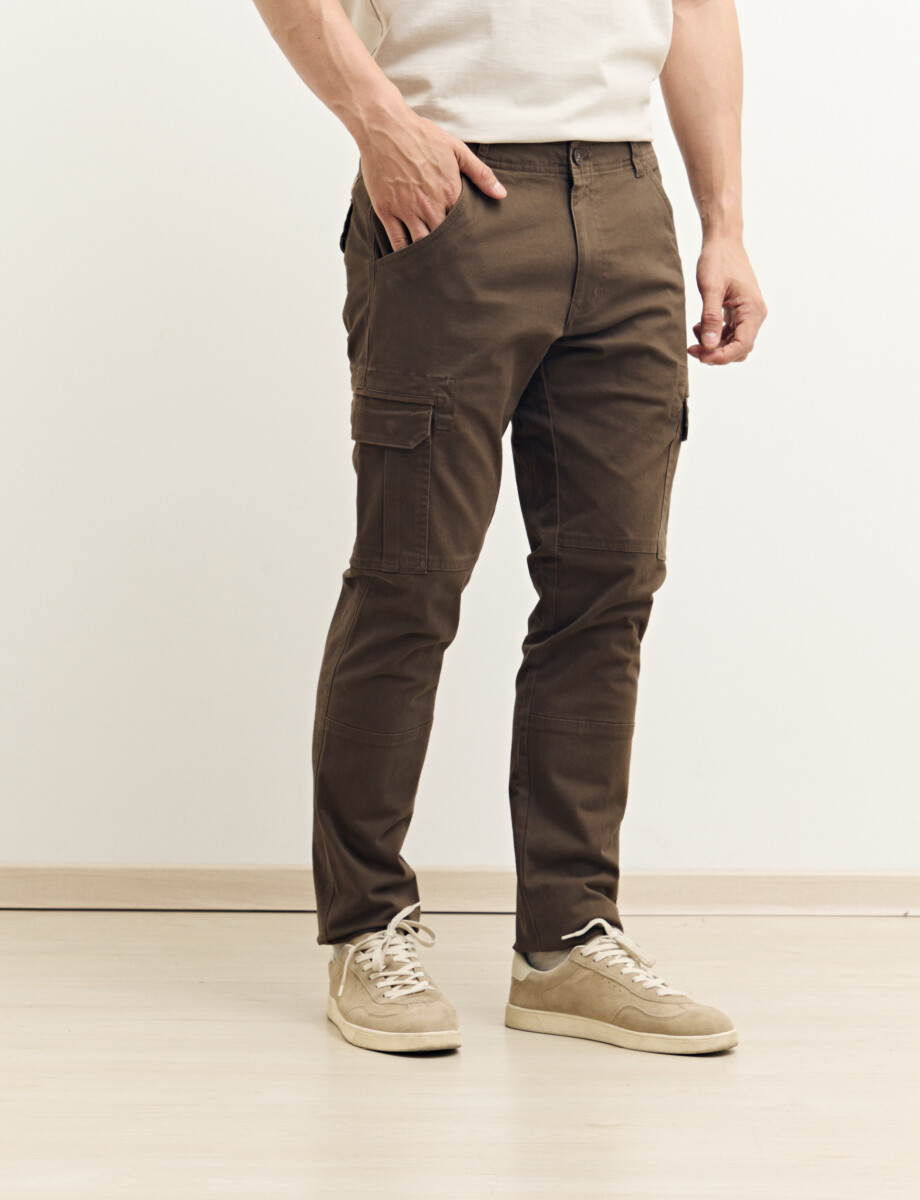 080361 PANTALON HARRY Marron