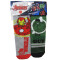 Medias Infantiles Marvel x2 Avengers Gris - Rojo - Verde