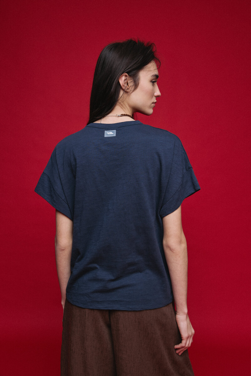 REMERA JANA Azul Marino