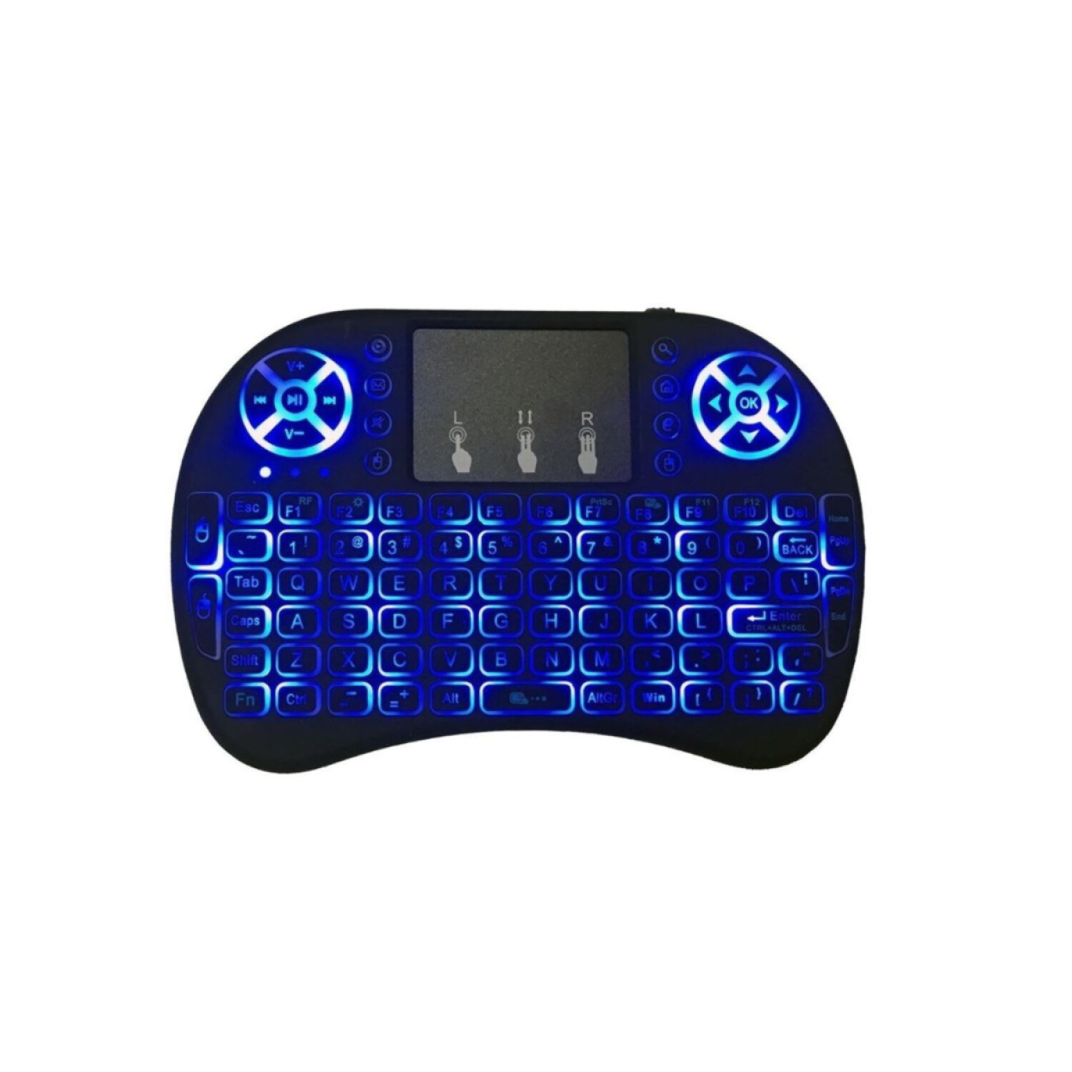 Mini Teclado Para TV Smart Con Pad Game Stop