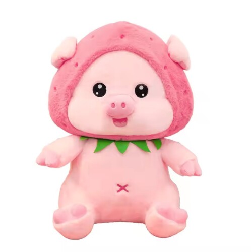 Peluche Cerdito Fresita Sin Color