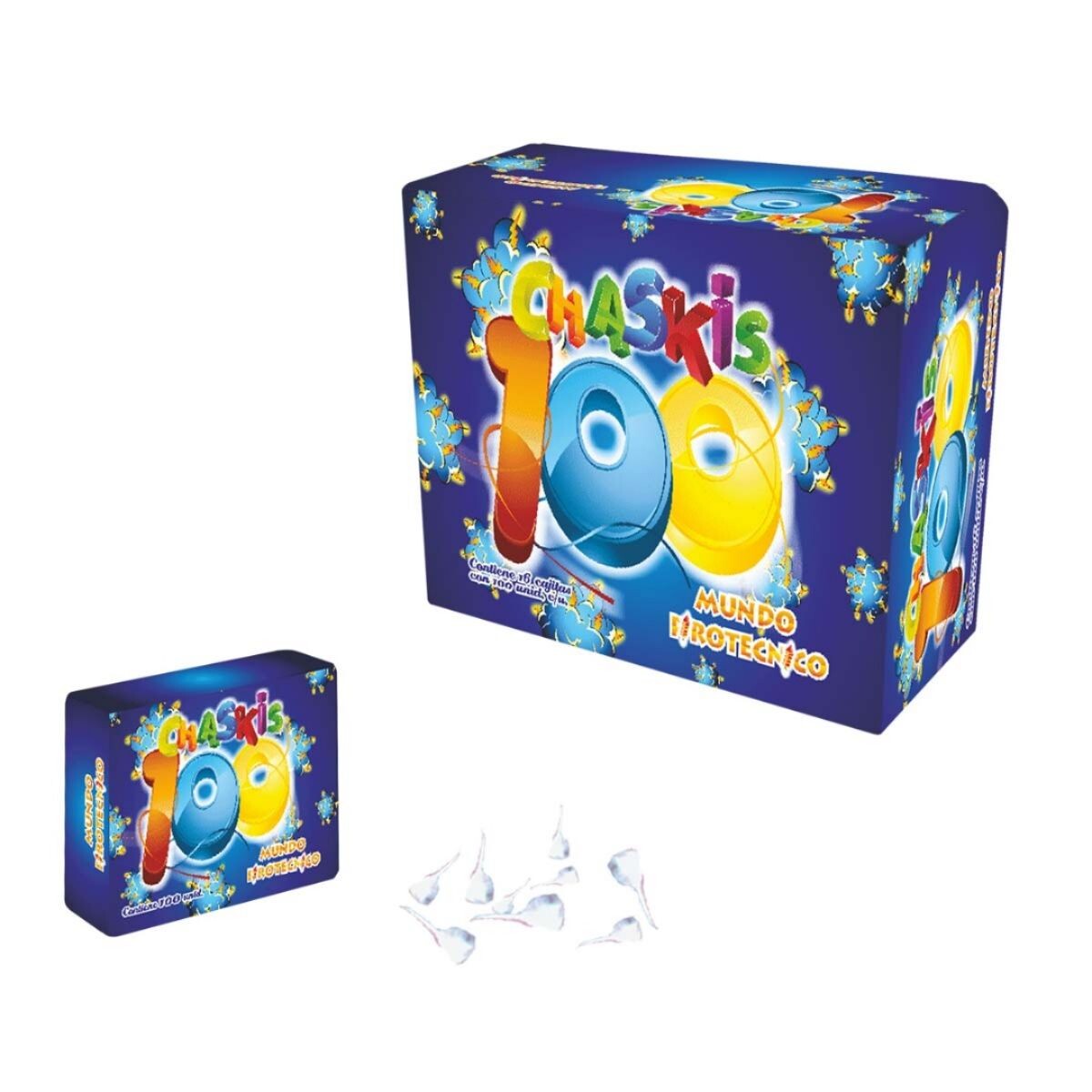 ESTALLO CHASKI 100 PCS (DISPLAY 16*100) 
