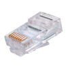 FICHA MACHO RJ45 CAT6 50 MICRONES NUEVO FICHA MACHO RJ45 CAT6 50 MICRONES NUEVO