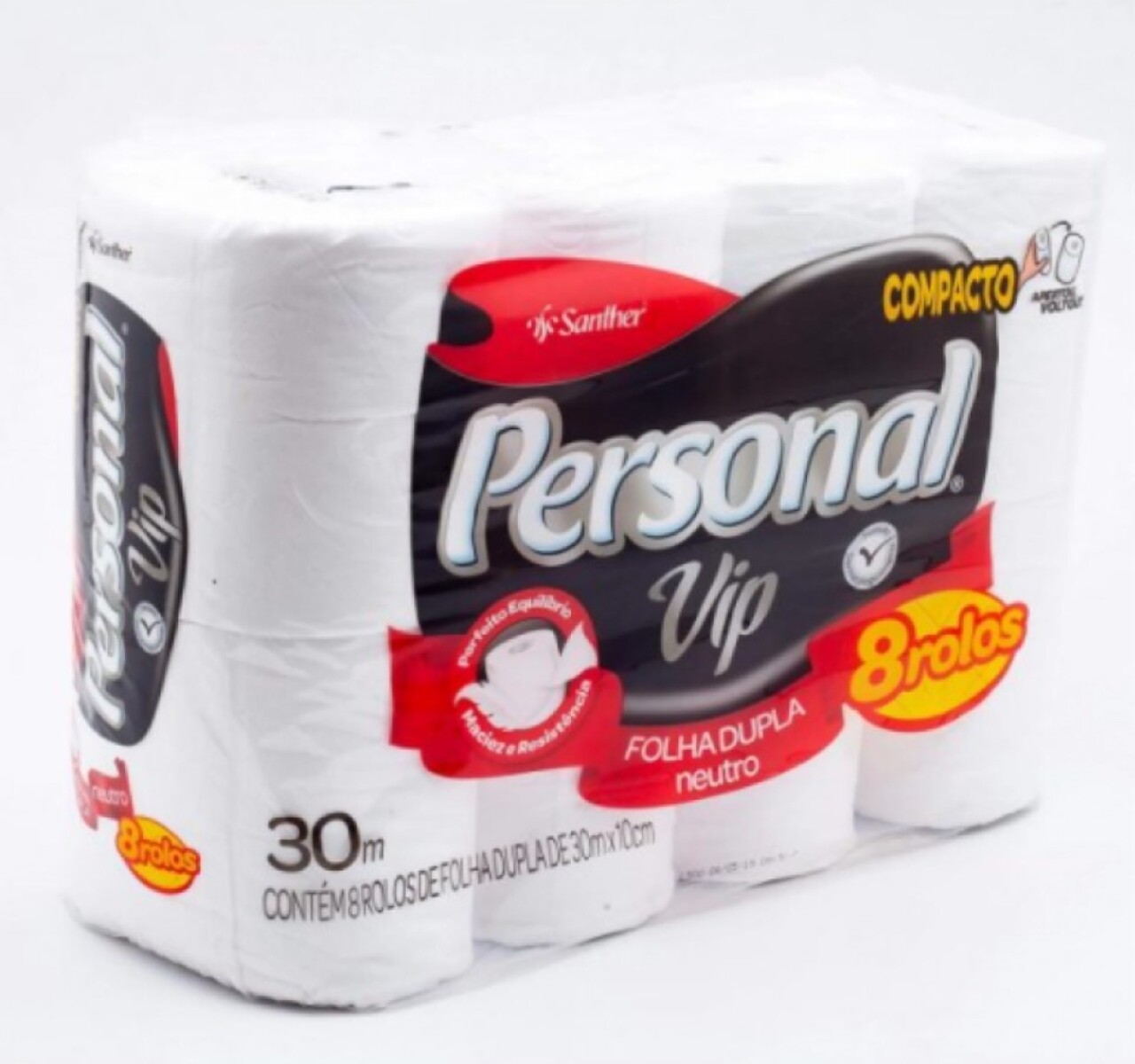 PERSONAL DOBLE HOJA VIP NEUTRO PAQ. X 8 
