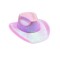 Gorro Cowboy Tornasol Plateado