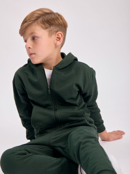 Campera deportiva básica Verde